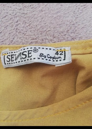 Bej Siyah Kuşaklı Uzun Kadın Elbise - Görsel 6