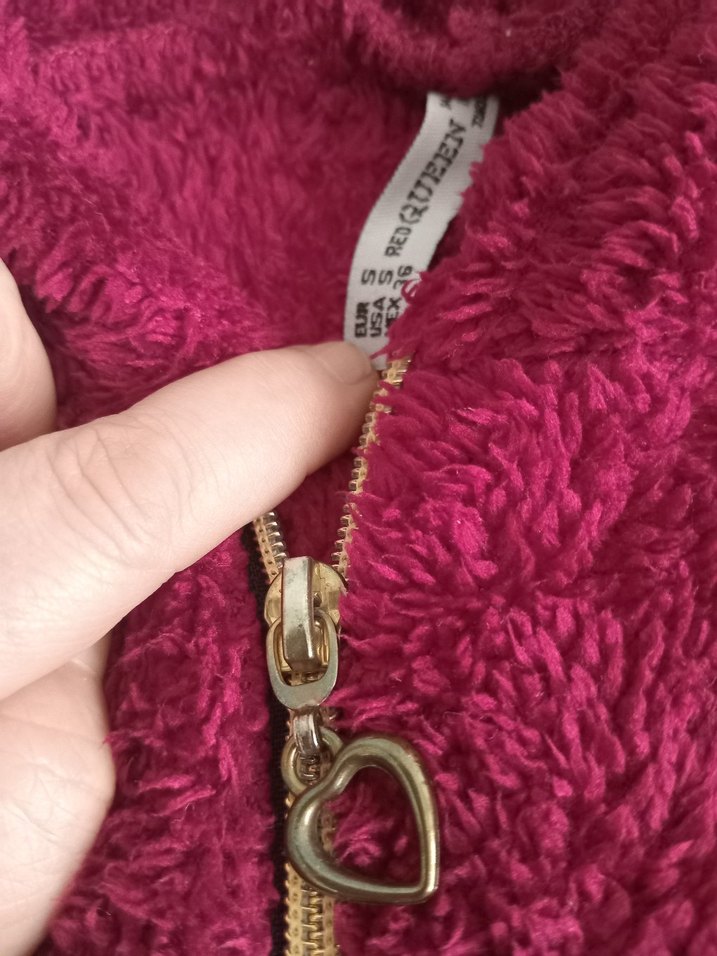 Bordo Kapüşonlu Fermuarlı Kadın Ceket - Görsel 2