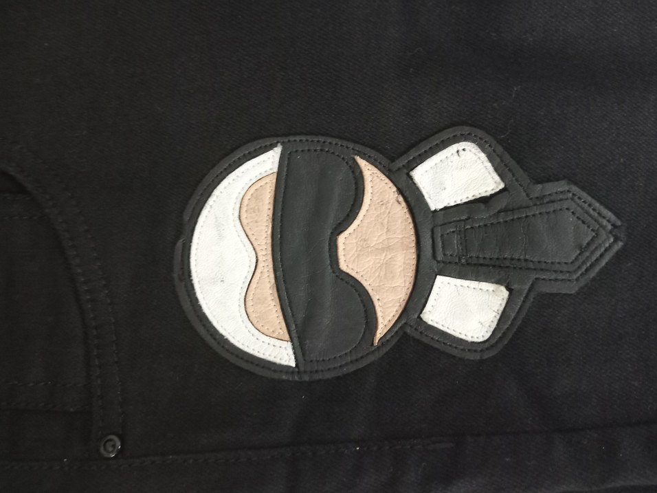 Siyah Midi Kadın Kot Pantolon - Görsel 3