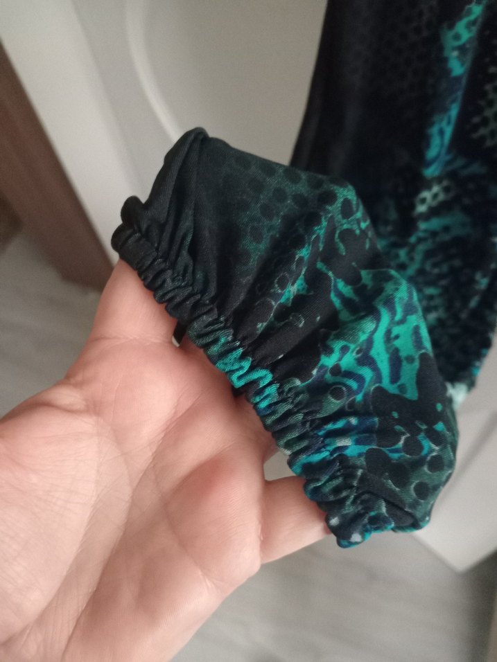 Kadın Lacivert Uzun Boyundan Askılı Salaş Tulum - Görsel 5