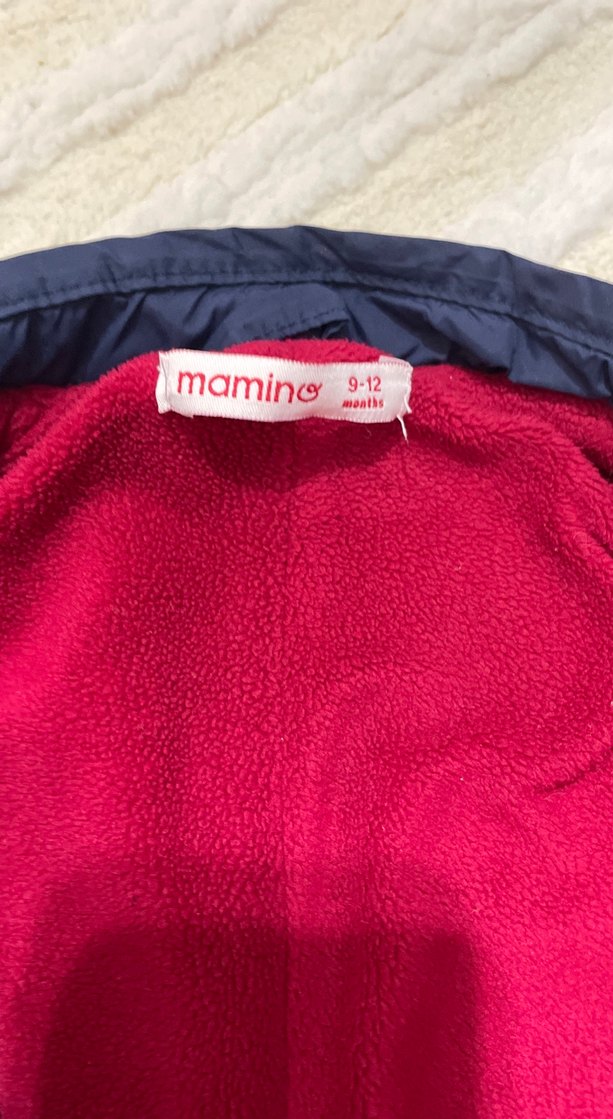 Koyu Mavi Fermuarlı Bebek astronot Tulumu - Görsel 2