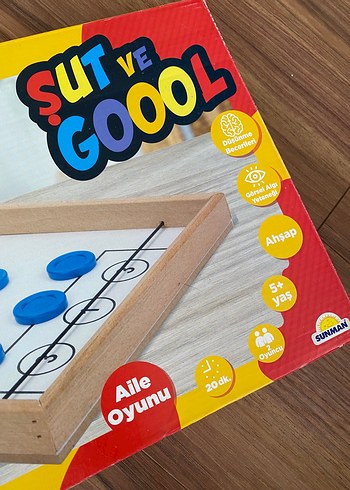 Beden SIFIR AHŞAP OYUN ŞUT VE GOL