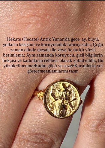 Vintage Altın Yüzük - Görsel 2