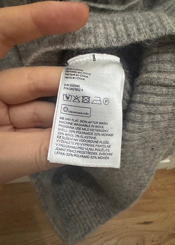 H&M LİMİTED YÜN Kadın Triko Kazak - Görsel 4