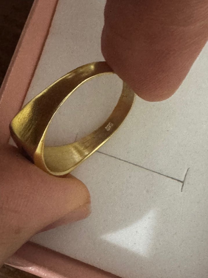 Özel okyanus sedef taşlı yüzük - Görsel 3