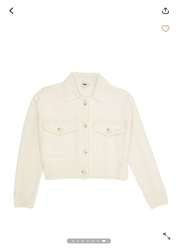 Bej Mini Kadın Hırka - Görsel 7