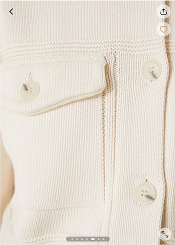 Bej Mini Kadın Hırka - Görsel 6