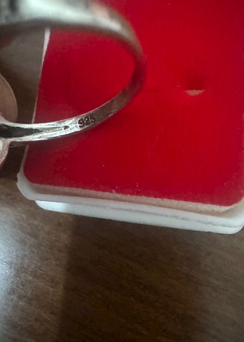 So Chic antika markazit + cameo yüzük - Görsel 6