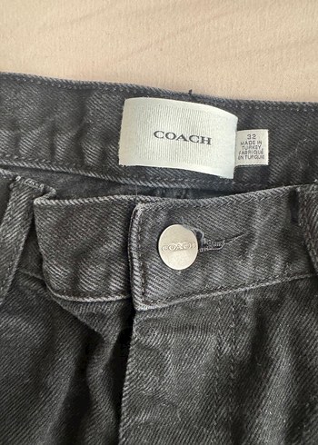 Düz Kesim Siyah Denim erkek Jean - Görsel 6