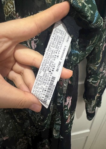 Zara Çiçek Desenli Uzun Kollu Bohem Elbise - Görsel 6