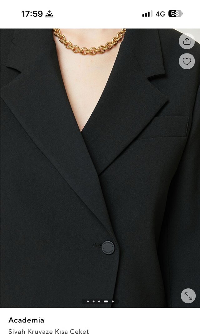 Academia Kadın Blazer Ceket - Görsel 4