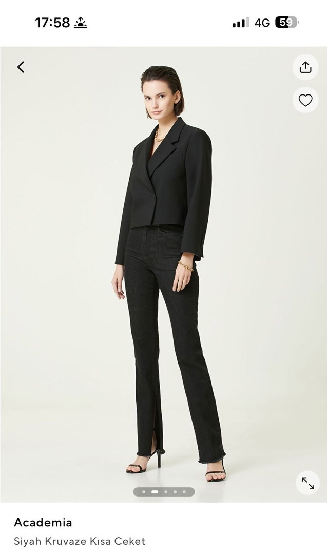 Academia Kadın Blazer Ceket - Görsel 5