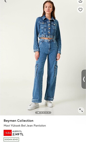 40 Beden Beymen jean pantolon