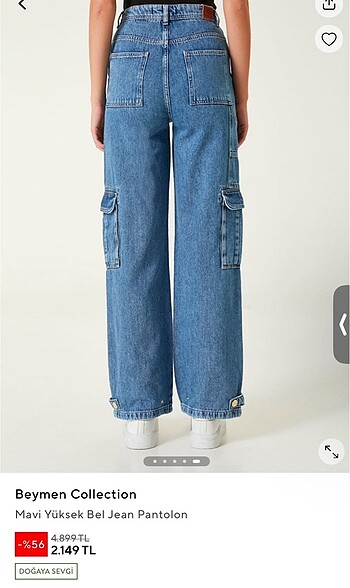 40 Beden mavi Renk Beymen jean pantolon