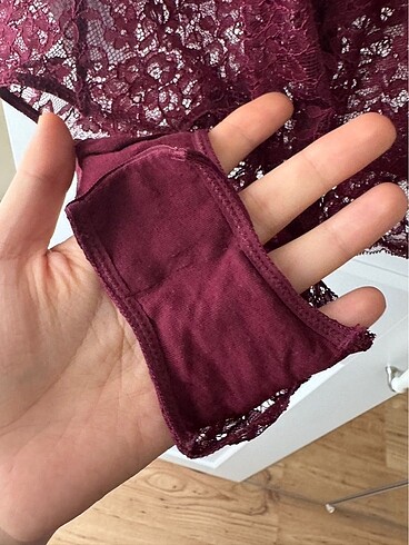 m Beden bordo Renk 5adet Hepsi tek fiyat Oysho bodysuit