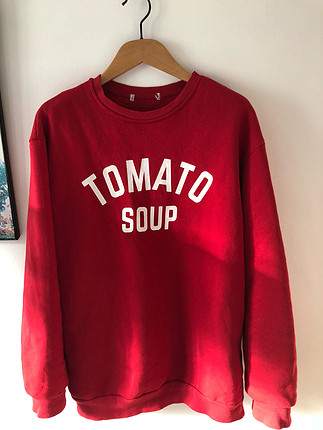 Tomato soup sweat
