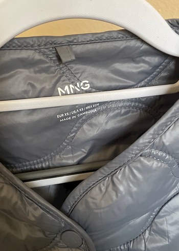 Düğmeli Gri Kadın Ceket - Görsel 2