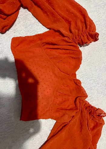 Turanj Uzun Kollu Drapeli  Bluz - Görsel 2