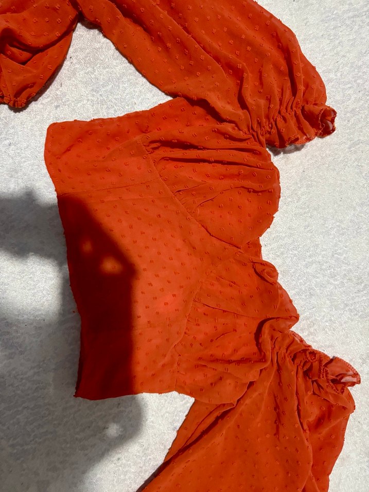 Turanj Uzun Kollu Drapeli  Bluz - Görsel 2