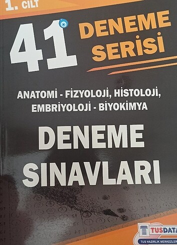  Beden Renk TUSDATA 41 DENEME SERİSİ 
