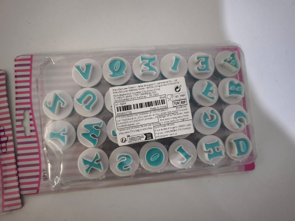 pastacı harf kalıbı - Görsel 4