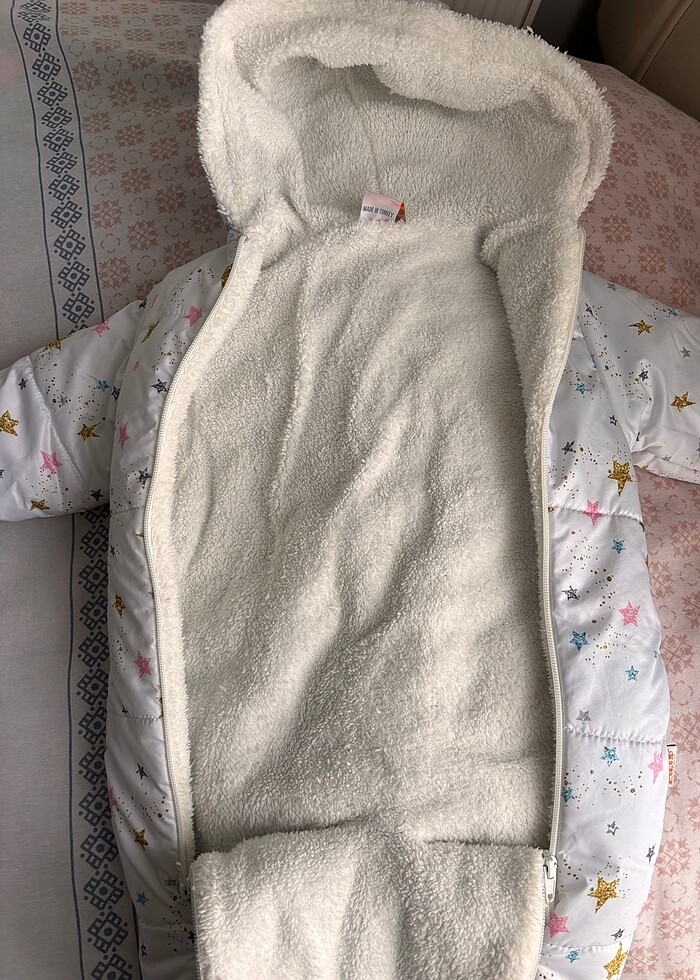 6 ay kız bebek astronot tulum - Görsel 3