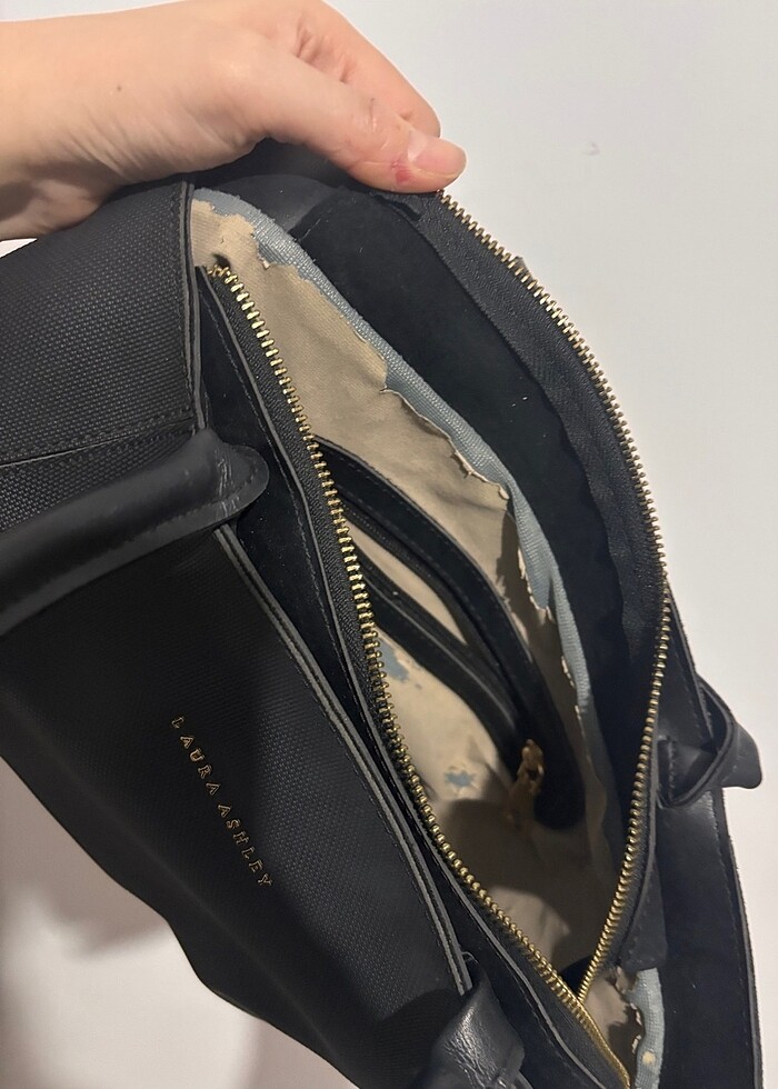 Laura Ashley kol çantası - Görsel 2