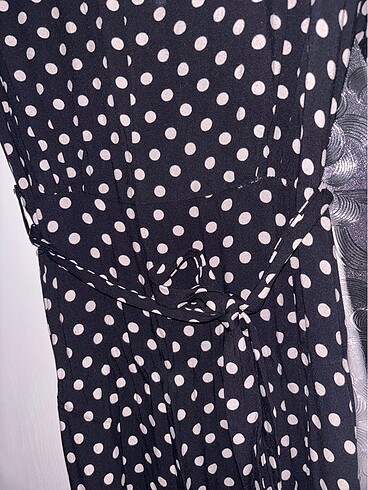 Puantiyeli elbise - Görsel 6