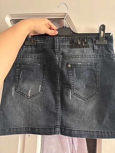 Diğer Kot mini etek