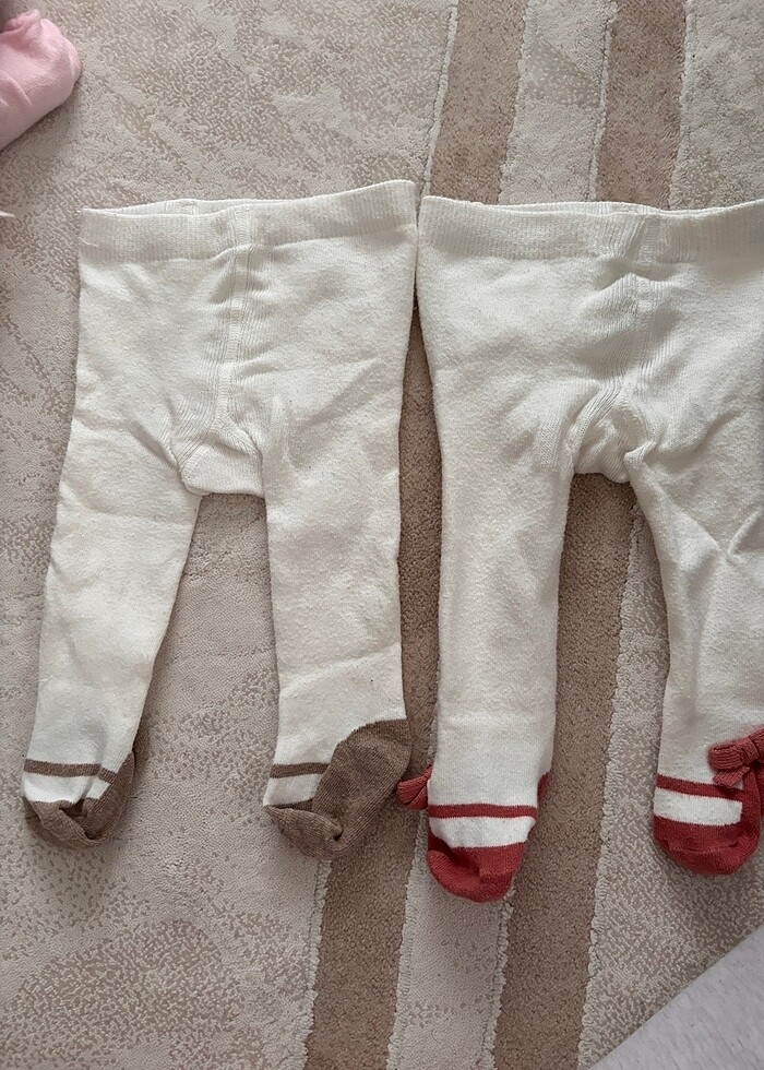 0-3 ay bebek külotlu çorap - Görsel 2