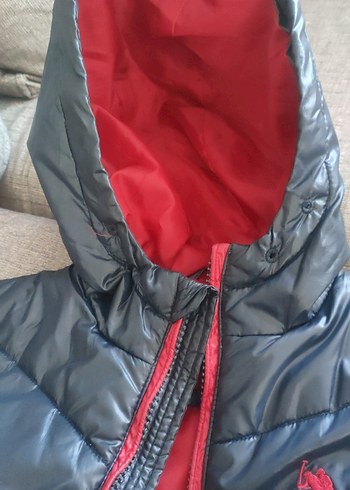 Kapüşonlu kız  Çocuk Şişme Yelek uspa - Görsel 6