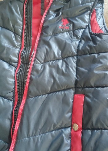 Kapüşonlu kız  Çocuk Şişme Yelek uspa - Görsel 3