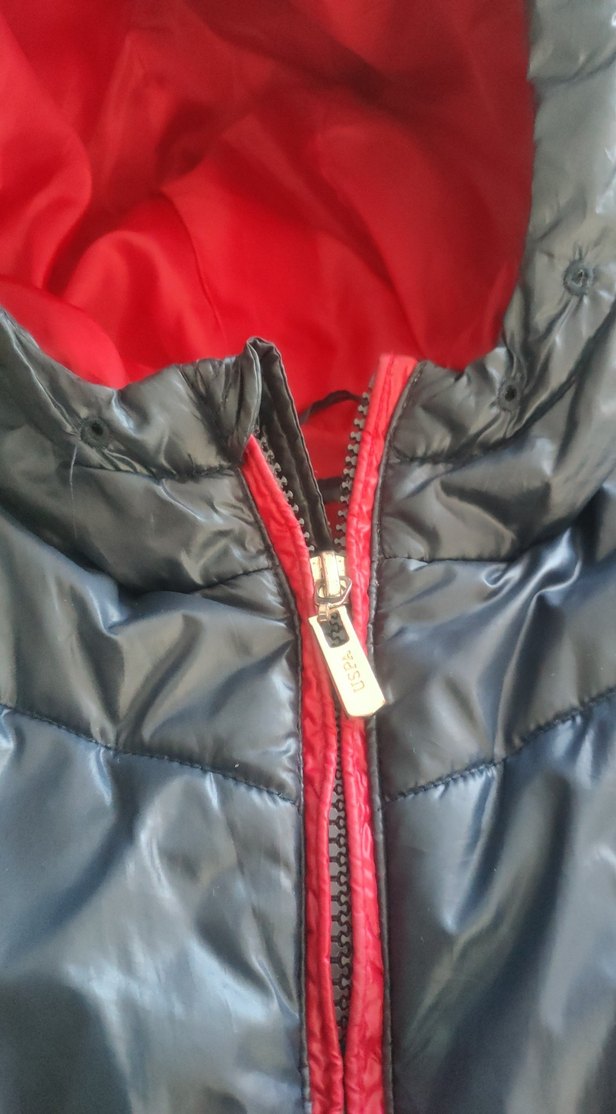 Kapüşonlu kız  Çocuk Şişme Yelek uspa - Görsel 4