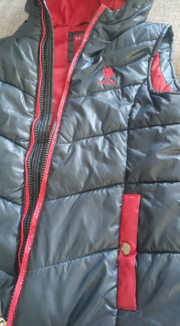 Kapüşonlu kız  Çocuk Şişme Yelek uspa - Görsel 3