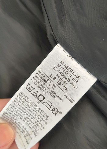 Gri Erkek Çocuk Fermuarlı şişme Yelek - GAP - 8-9 yaş - Görsel 5