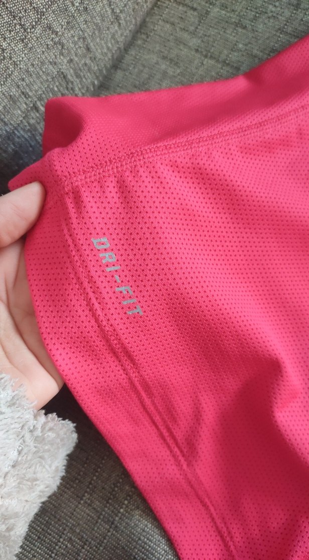 Pembe V Yakalı Kadın Spor Atlet Nike xs - Görsel 2