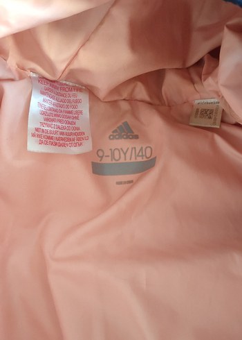 Kız-erkek  Çocuk Lacivert-Pembe Adidas Mont 9-10 yaş. - Görsel 2