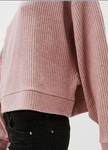 Bershka triko kazak small -36 beden - Görsel 2