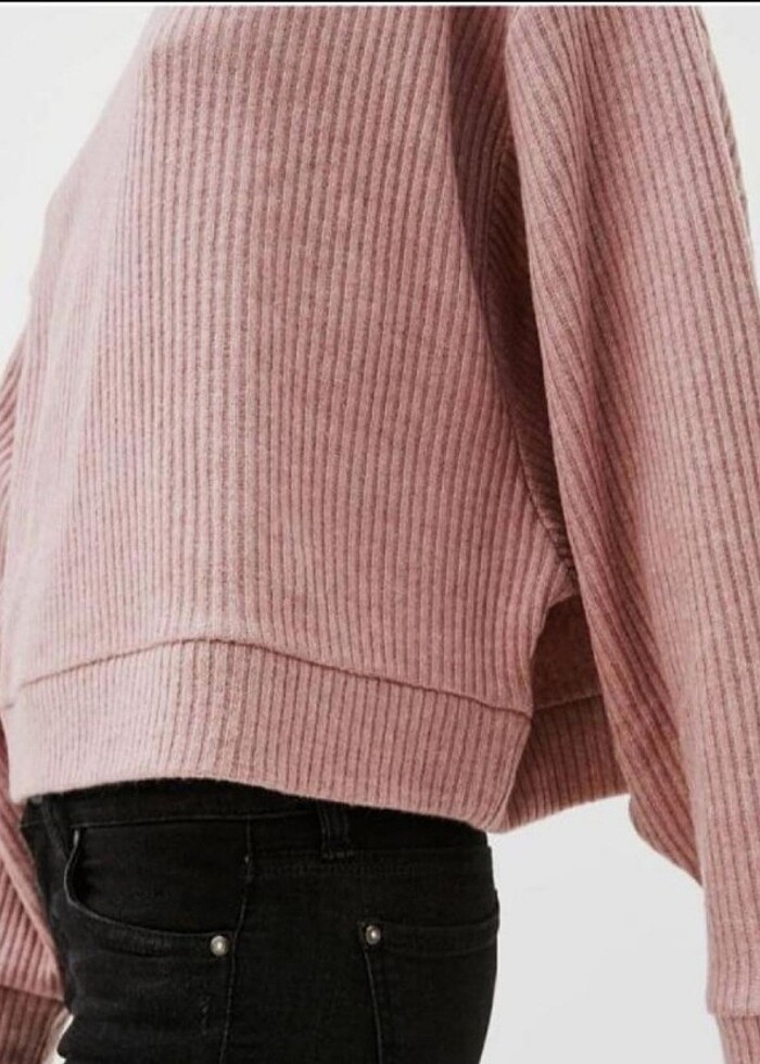 Bershka triko kazak small -36 beden - Görsel 2