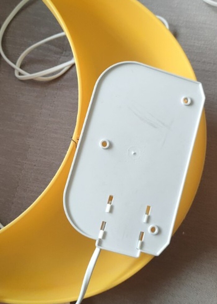 Ikea sarı ay çocuk odası lambası - aydınlatma  - Görsel 2