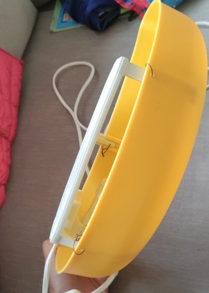 Ikea sarı ay çocuk odası lambası - aydınlatma  - Görsel 4