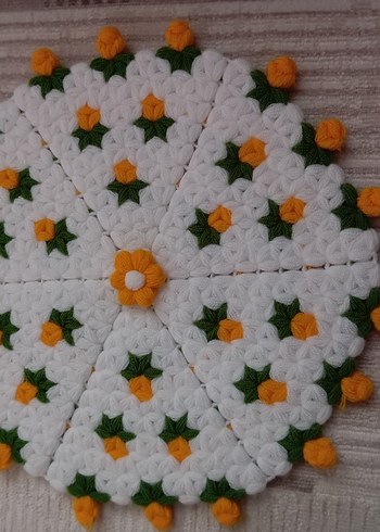 El Yapımı Altıgen Örgü Motif - Görsel 2