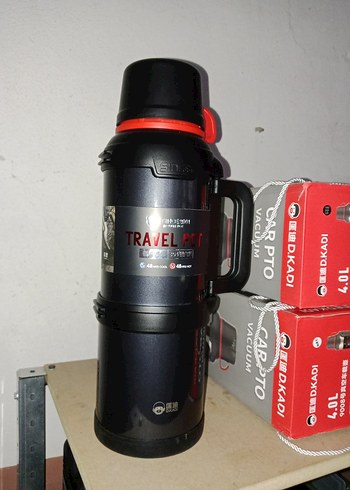 4 Litre Kamp Termosu Paslanmaz - Görsel 7