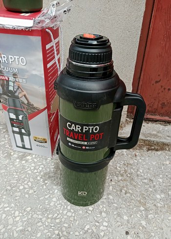 4 Litre Kamp Termosu Paslanmaz - Görsel 5