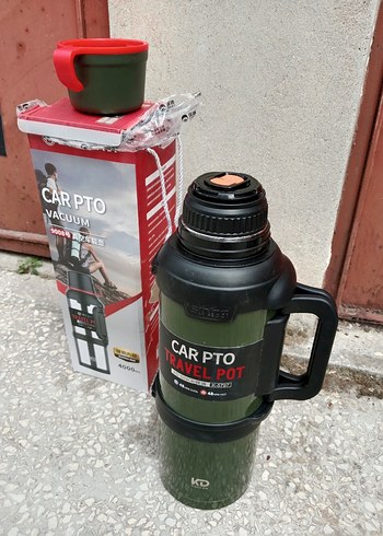 4 Litre Kamp Termosu Paslanmaz - Görsel 4