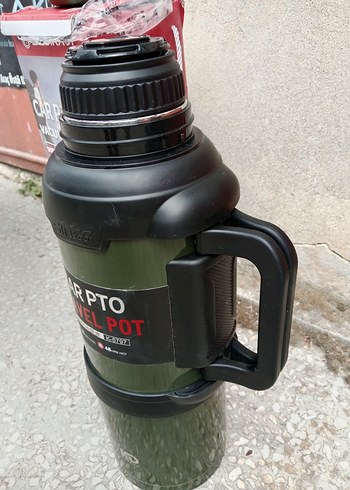 4 Litre Kamp Termosu Paslanmaz - Görsel 6