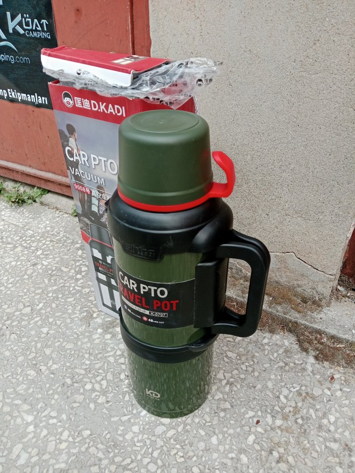 4 Litre Kamp Termosu Paslanmaz - Görsel 3