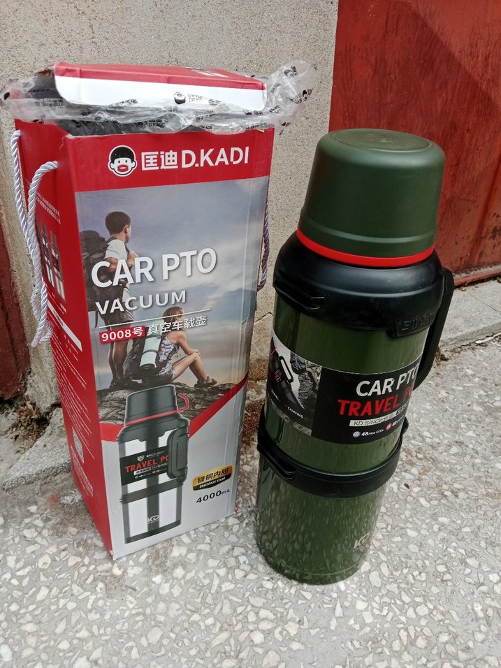 4 Litre Kamp Termosu Paslanmaz - Görsel 2