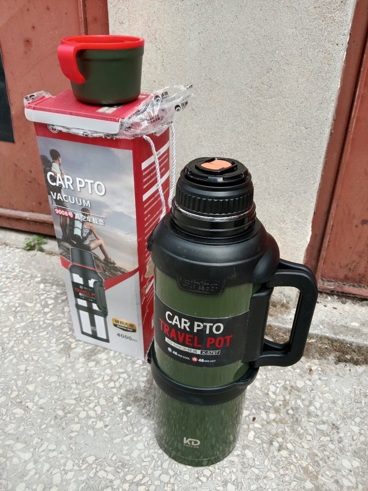 4 Litre Kamp Termosu Paslanmaz - Görsel 4