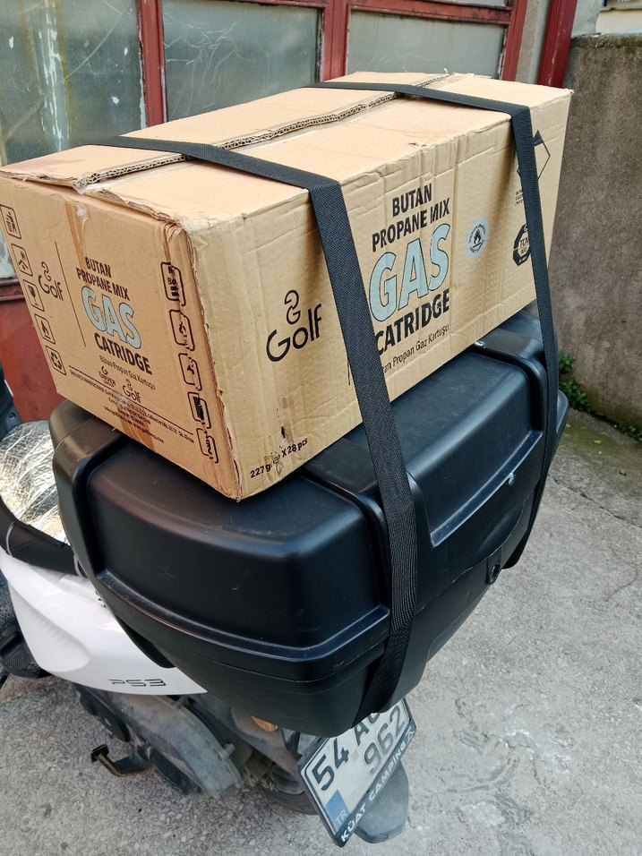 Motosiklet Eşya Bağlama Lastiği Çift - Görsel 3